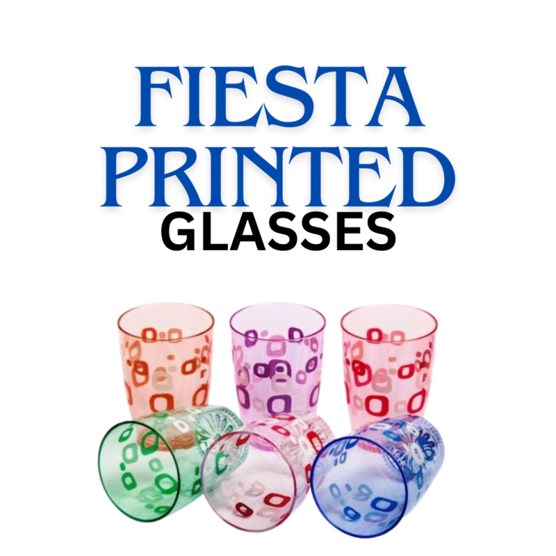 FIESTA PRINTED GLASS