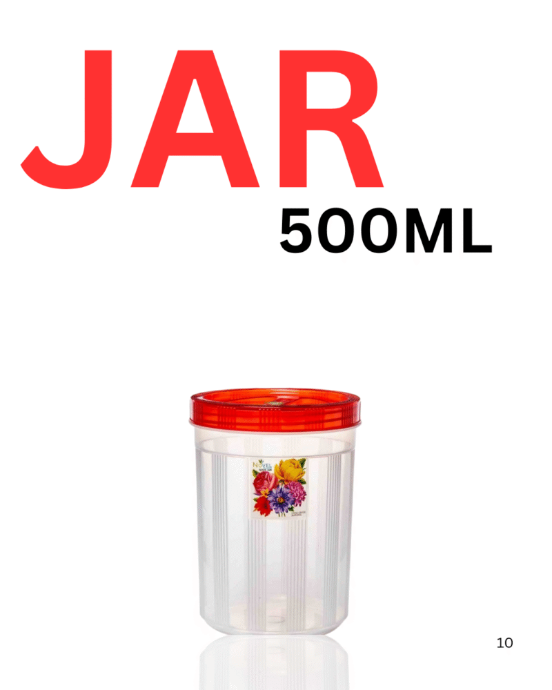 PLASTIC JAR 500ML