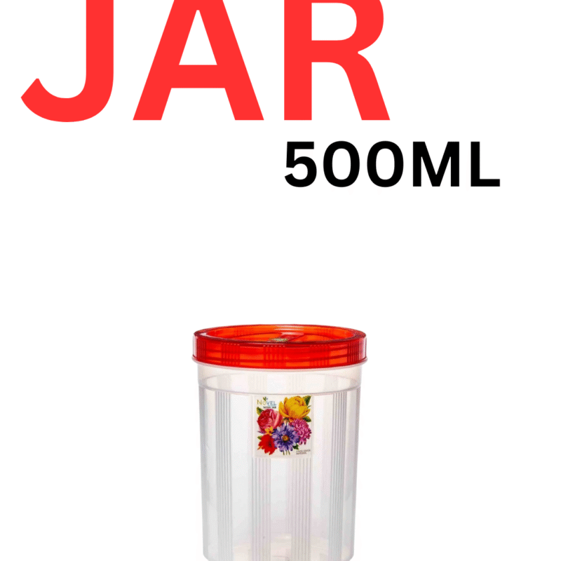 PLASTIC JAR 500ML