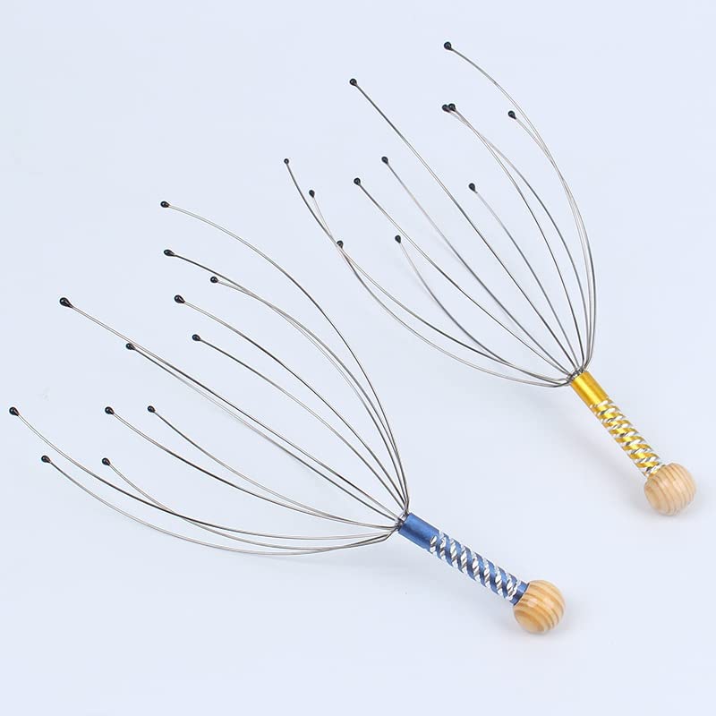 Relaxing Head Scalp Octopus Manual Massager