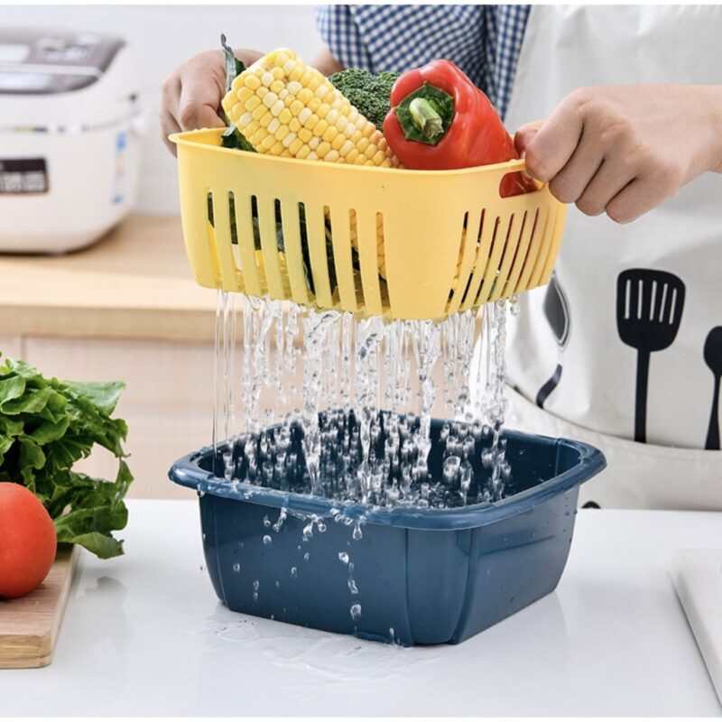 Strainer Basket Double Drain
