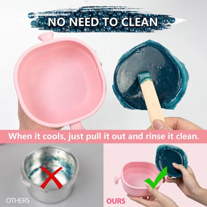 3 in 1 Portable Silicone Wax Warmer 100ML - Image 3